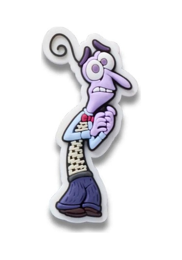 Jibbitz Pixar Fear Terlik Süsü-15299 Çok Renkli