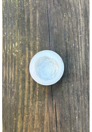 Top Şakayık Tekli Silikon Mum Kalıbı