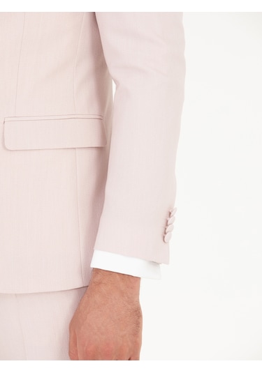 Cacharel Pudra Slim Fit Smokin Damatlık Pembe