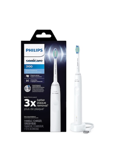 Philips Sonicare 3100 Şarj Edilebilir Elektrikli Diş Fırçası Beyaz