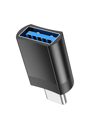 Hoco. Ua17 Tak Çalıştır Type-c To Usb 3.0 Dönüştürücü - Siyah