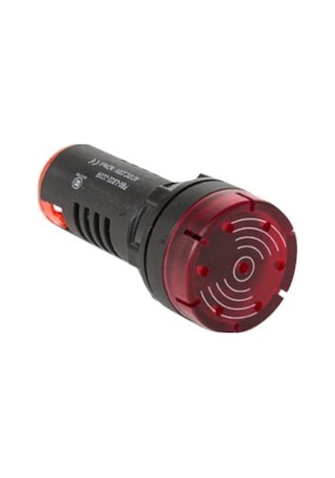 22Mm 24V Ledli Buzzer 90Db