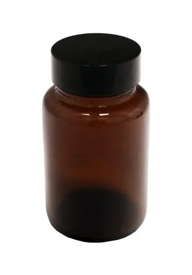 5drops Geniş Ağız Kapaklı Kavanoz - 100 Ml 157402039 Kahverengi