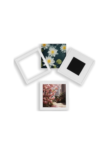 Kare Magnet Çerçeve 60x60 Mm Vgçkar 100 Adet