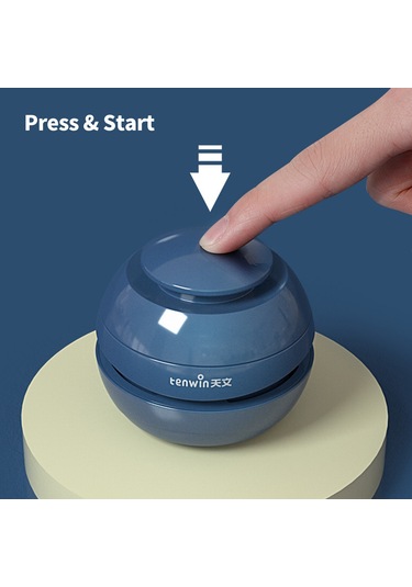 Geeroyoo Mini Taşınabilir Klavye Temizleyici - 360 Emişli, Şirin Gezegen Tasarımı