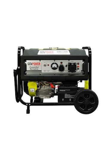 Genpower GBG 130 E 13 Kva Benzinli İpli-Marşlı Jeneratör