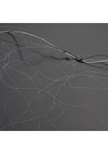 Reedark 3 Katlı Fiber Balık Ağını - 5 Parmak, 10cm Ağız Açığı, 25x1.3m Boyutlu Balıkçılık Gereci