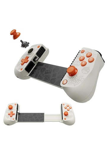 Gamesir X5 Lite Zenless Zone Zero Zzz Beyaz Mobile Game Controller Apple Uyumlu iOS, Android