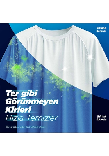 Omo Express Fresh Kötü Koku Karşıtı Beyaz ve Renkliler Sıvı Çamaşır Deterjanı 3 x 1480 ML