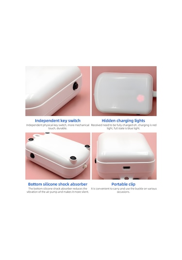 Xindoker Güneş Enerjili Akvaryum Zirve Pompası, 1.6l/dk Hacim, Ip67 Su Geçirmez, 40-50db Ses, Taşınabilir, İç Batarya, Beyaz