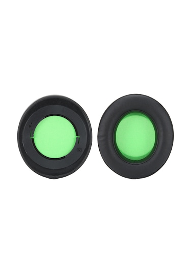 Konesam Razer Kraken Pro V2/7.1 V2 Uyumlu Kulaklık Yastığı - Yeşil, Yüksek Kaliteli Pu Deri Ve Sponge, Konforlu Dinleme, Kolay Kurulum Yeşil