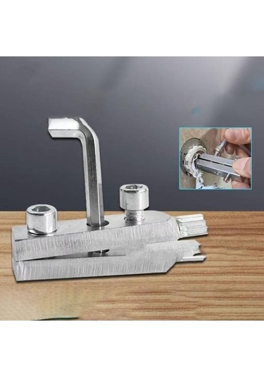 Besthome1 Suntek Sıyırılmış Vida Çekici Set, 7.5x1.6x1.3cm, Taşınabilir, Hasarlı Vida Çözümü 7.5x1.6x1.3cm