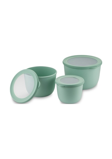 Emsan Lora 3'lü Saklama Kabı Haki Haki