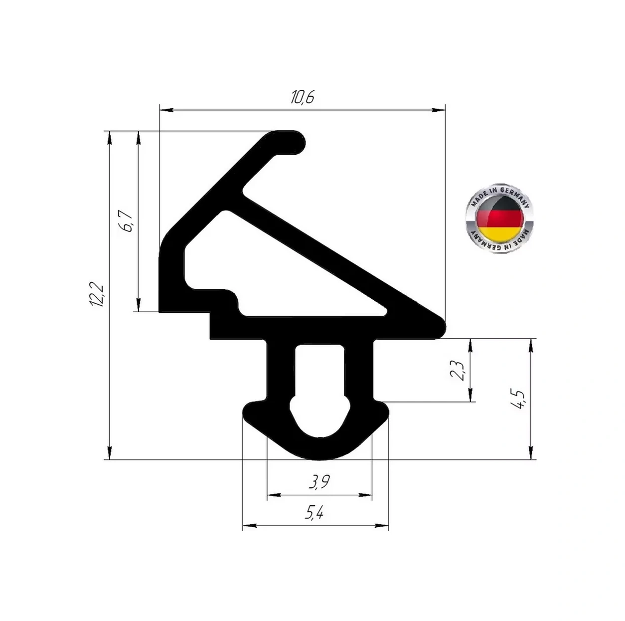 Semperit Pvc Ve Kapılar İçin Pencere Contası Kbe 228 Rehau 189945959 Diğer