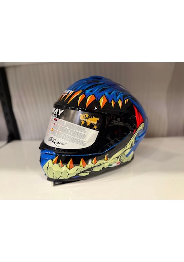 Sway Sw 867 Storm Full Face Kapalı Kask Mavi