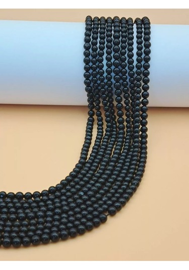 Beautiful Stones Turmalin Şerl Boncukları 4 Mm 230881656