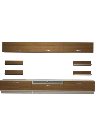 Decoraktiv Trendstyle 8y Mdf Tv Ünitesi Tv Sehpası Beyaz - Ceviz