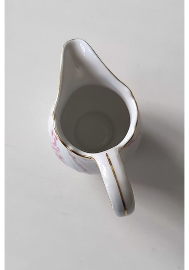 Hutschenreuther Dresden Tarzı Vintage Sütlük Çok Renkli