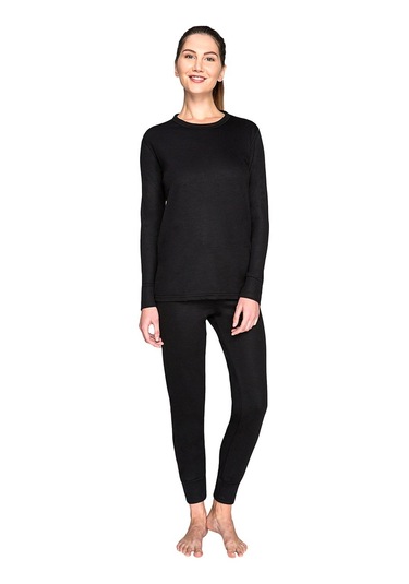 Thermoform Active Yetişkin Termal İçlik Set Siyah
