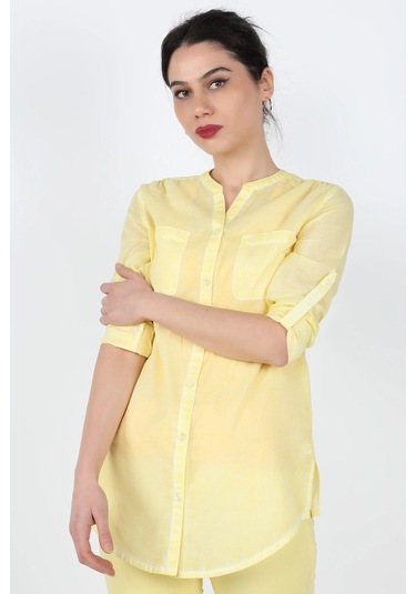 Vual Esmira Gömlek Sarı