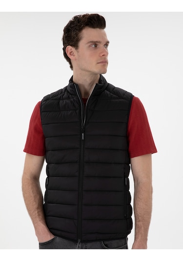 Pierre Cardin Erkek Siyah Mont Yelek 50302531-vr046 Siyah