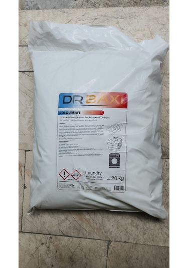 Dr. Baxi Az Köpüren Ağartıcısız Toz Ana Yıkama Deterjanı 20 KG