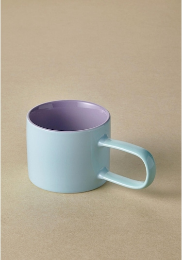 The Mia Rainbow Porselen Kupa Mavi 270 Ml