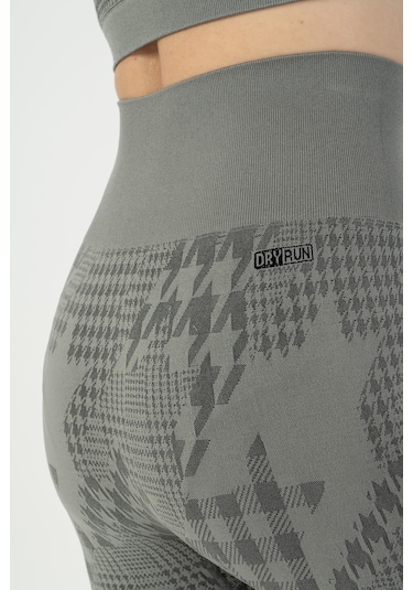 Maraton Active Slimfit Kadın Tayt Fitness Siyah Tayt 812101 SiYAH