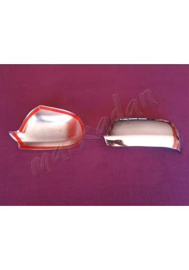 Woc Chrome Vw Bora Krom Ayna Kapağı 1998-2004 2 Parça Abs  Krom