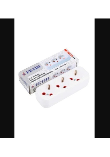 Fetih Boş 3 Lü Kablosuz Klemensli 2 Adet