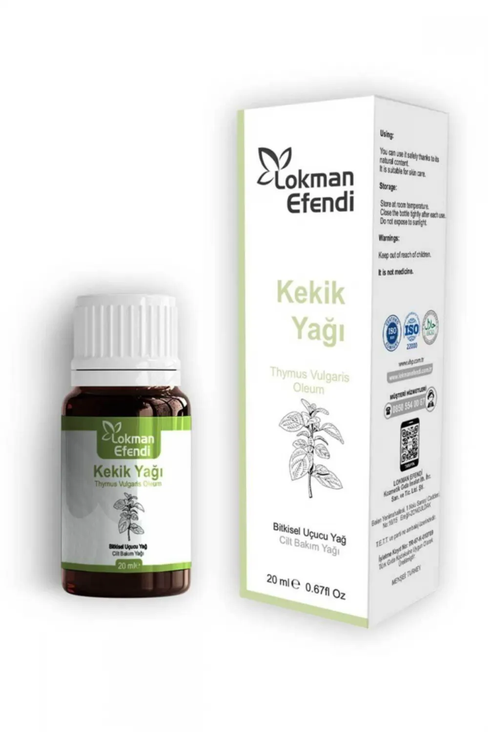 Lokman Efendi Kekik Yağı 20 Ml 20 ML