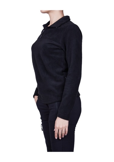 Alpinist High Hill Kadın Polar SweatShirt Siyah