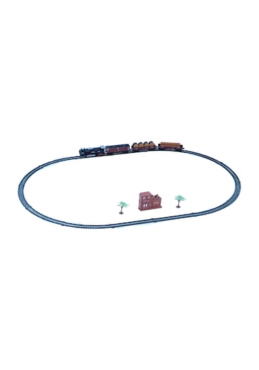 Tren Seti Oyuncak Rail King Klasik Tren 122 Cm 36 Parça Işıklı