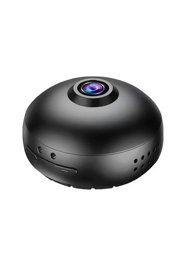 Ulzyvf Mini Wi-fi Kamera İç/dış Mekan Aksiyon Kamera Gece Görüşlü Hareket Algılama Siyah Siyah