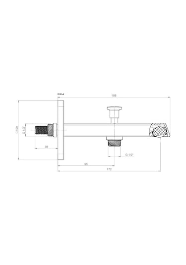Roca Carelia Ankastre Banyo Seti Gagalı Mat Siyah A5D358ANBK