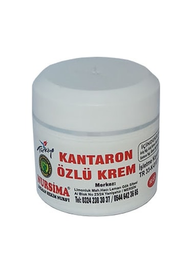Nursima Bitkisel Kantaron Özlü Krem 50 ML