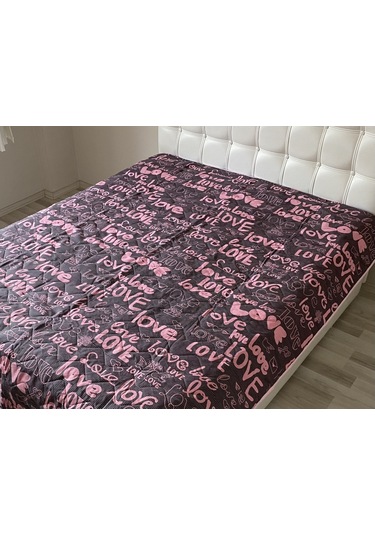 Kapitoneli Tek Kişilik Çok Amaçlı Örtü 160x220 CM