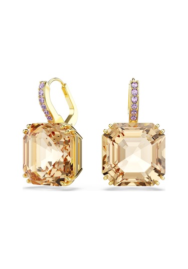 5725744 Swarovski Küpe Mıllenıa:pe Square Lcto/gos Metalik