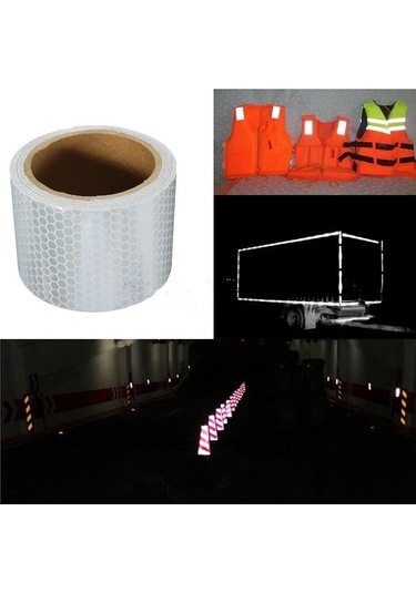 Otomobiller İçin Yeni Oto Dekorasyon Motorfiets Reflecterende Bant Çıkartmalar Oto Styling 300 CM