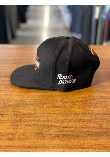 Motor Harley Davidson Hiphop Snapback Rapper Basket Cap Şapka
