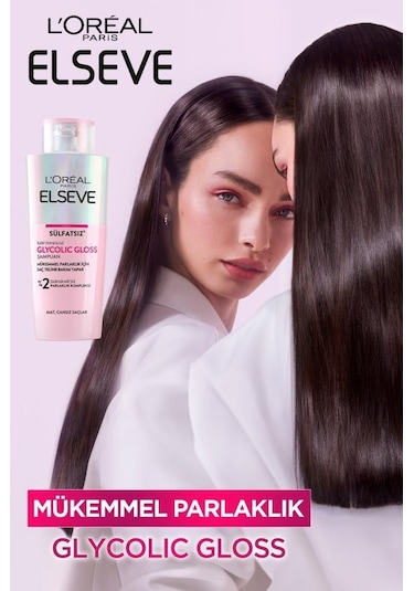 Elseve Glycolic Gloss Şampuan 200 ML