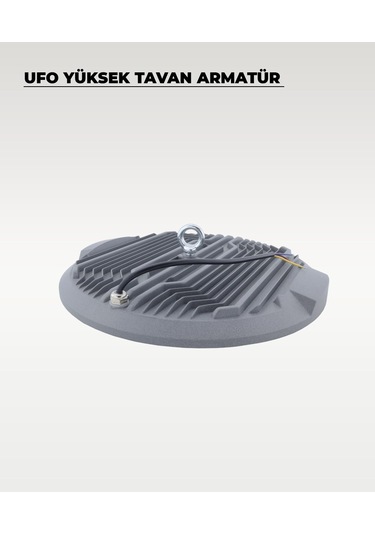 Yüksek Tavan Ufo Armatür 200w - 4000k Günışığı Gri