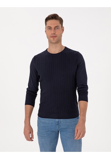 Pierre Cardin Erkek Lacivert Kazak /triko 50315717-vr033 Lacivert