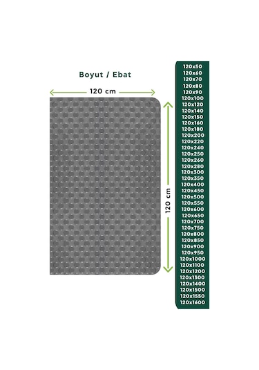 Paralı Paspas Yolluk Para- Para Coin Mat Gri Renk