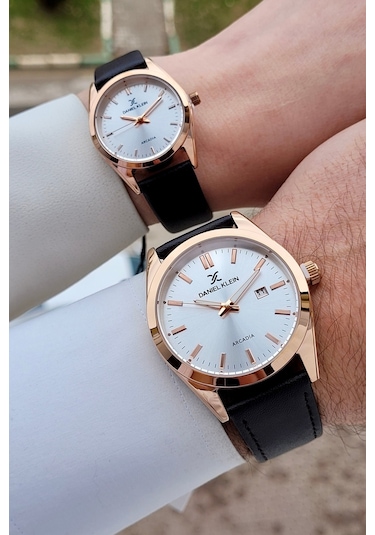 Daniel Klein Dkıste2399 Sevgili Çift Kol Saati Rose Gold