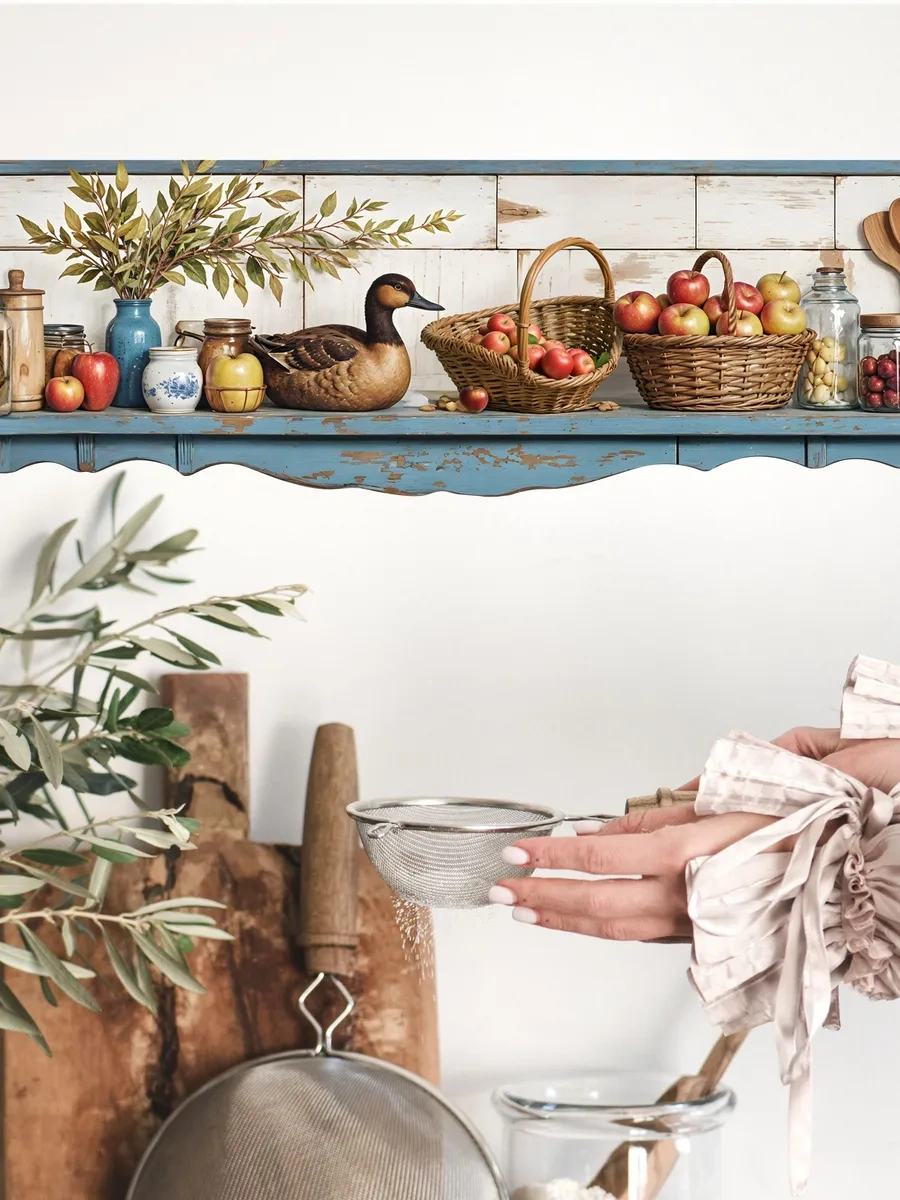 Dolap Ve Tezgahlar İçin Mutfak Duvar Dekorasyon Çıkartmaları 304771846 Kahverengi