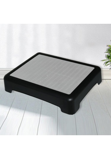 Suntek Yükseltici Basamaklı Tabure Hediye Başucu Siyah-gri