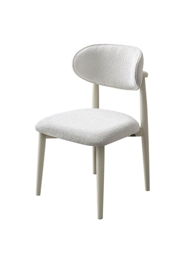 Polo Ahşap Bohem Sandalye Beyaz - Beyaz