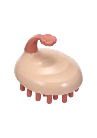 Hangfox Pembe Şampuan Fırçası Silikon Uçlu Saç Bakımı Aleti - Saç Kökünü Güçlendirir, Deri Temizler Ve Rahatlatır - Tüm Saç Tipleri İçin