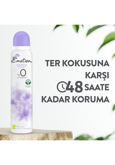 Emotion  Floral Kadın Sprey Deodorant 6 x 200 ML